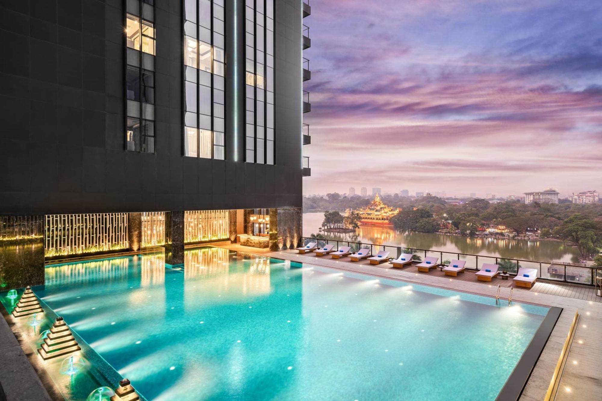 Kantharyar Serviced Apartment ヤンゴン エクステリア 写真