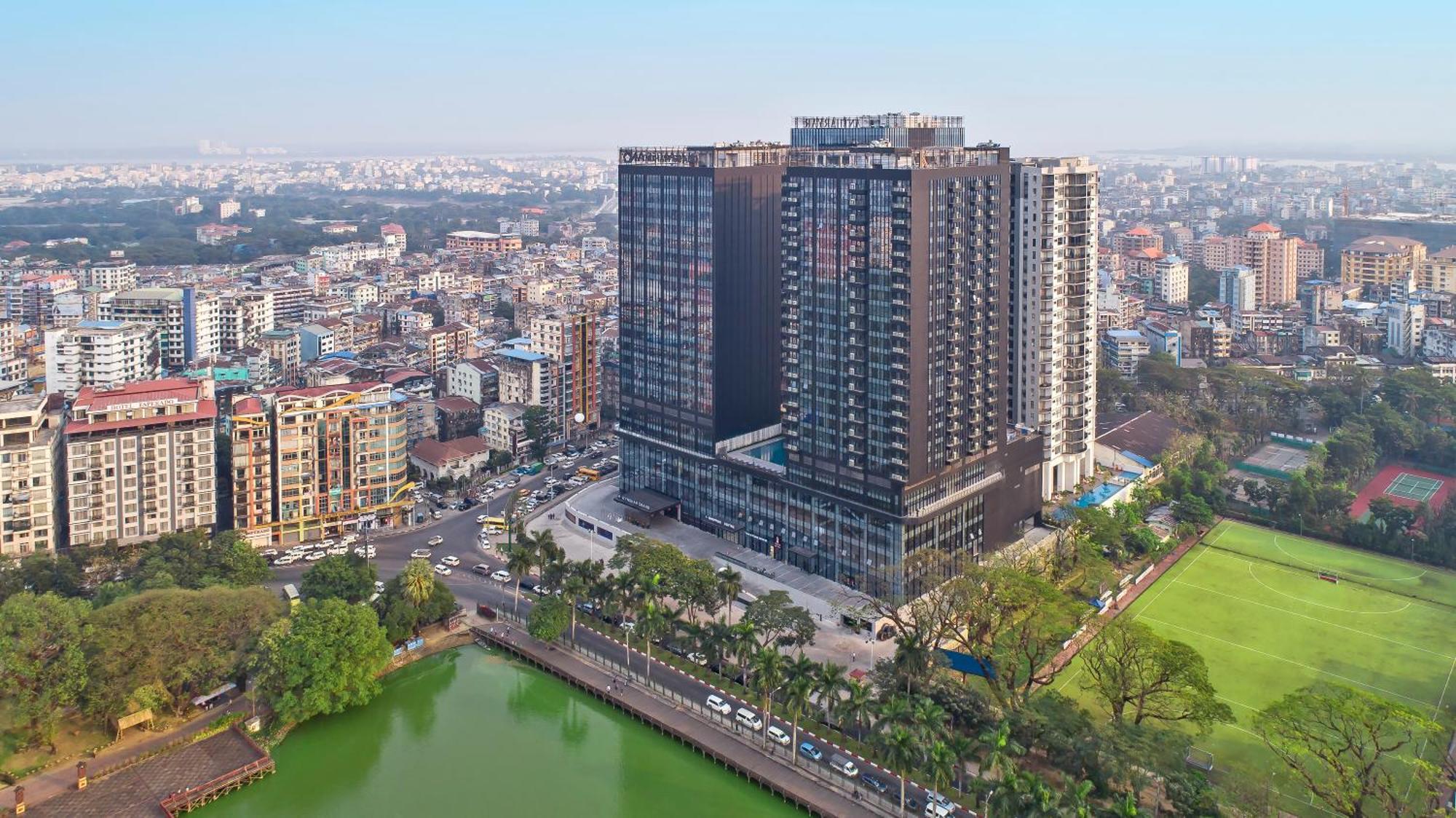 Kantharyar Serviced Apartment ヤンゴン エクステリア 写真